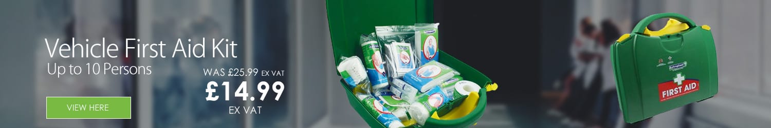 Wallace Cameron HSA Green Box Vehicle First Aid Kit Up to 10 Person