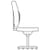 24 Hour Executive Ergonomic Operator Chair Leather Look With Plastic Base Feature - Lumbar support