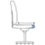 24 Hour Executive Ergonomic Operator Chair Leather Look With Plastic Base Feature - Seat Slide