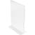 Stand Up Sign Holder Double Sided Portrait A4 Clear