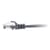 C2G Cat6 Booted Unshielded (UTP) Network Patch Cable - Patch cable - RJ-45 (M) to RJ-45 (M) - 50 cm - UTP - CAT 6 - molded, snagless, stranded - grey