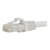 C2G Cat6 Booted Unshielded (UTP) Network Patch Cable - Patch cable - RJ-45 (M) to RJ-45 (M) - 3 m - UTP - CAT 6 - molded, snagless, stranded - white