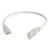 C2G Cat6 Booted Unshielded (UTP) Network Patch Cable - Patch cable - RJ-45 (M) to RJ-45 (M) - 5 m - UTP - CAT 6 - molded, snagless, stranded - white