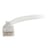 C2G Cat6 Booted Unshielded (UTP) Network Patch Cable - Patch cable - RJ-45 (M) to RJ-45 (M) - 5 m - UTP - CAT 6 - molded, snagless, stranded - white