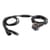 C2G Power Cord Splitter - Power splitter - BS 1363 (M) to IEC 60320 C13 - AC 250 V - 3 m - molded - black - United Kingdom