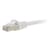 C2G Cat5e Booted Shielded (STP) Network Patch Cable - Patch cable - RJ-45 (M) to RJ-45 (M) - 4 m - STP - CAT 5e - molded - white