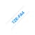 Brother TZe-FA4 - Fabric - blue on white - Roll (1.8 cm x 3 m) 1 roll(s) tape - for P-Touch PT-3600, D400, D450, D600, E300, E550, H101, H300, H500, P700, P750, P900, P950