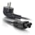 C2G 2m European Laptop Power Cord (CEE 7/7 to IEC 60320 C5)