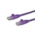 StarTech.com Cat5e Ethernet Patch Cable with Snagless RJ45 Connectors - 10 m, Purple