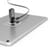 Compulocks Universal Tablet Combination Cable Lock with 3M Plate - Silver