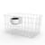 Compulocks Basket Add On For Rolling Cart - White