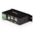 StarTech.com 4-Port USB 2.0 Hub - Metal Industrial USB-A Hub - Din Rail, Wall or Desk Mountable USB Data Hub - TAA Compliant USB Expander Hub