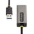 StarTech.com USB 3.0 to Gigabit Ethernet Network Adapter - 10/100/1000 Mbps, USB to RJ45, USB 3.0 to LAN Adapter, USB 3.0 Ethernet Adapter (GbE), 11in Attached Cable, Driverless Install
