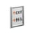 Durable Snap Frame Aluminium A4 479623
