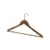 Alba Coat Hanger 450x22x60mm Wooden (Pack of 25) PMBASICBO