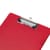 Q-Connect PVC Single Clipboard Foolscap Red KF01298