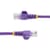 StarTech.com Cat5e Ethernet Patch Cable with Snagless RJ45 Connectors - 10 m, Purple