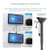 StarTech.com TV Ceiling Mount - Full-Motion Universal Hanging Single Screen Mount with Adjustable Telescopic Long Pole - Tilt / Swivel - VESA Bracket for 32”-75" Displays