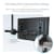 StarTech.com TV Ceiling Mount - Full-Motion Universal Hanging Single Screen Mount with Adjustable Telescopic Long Pole - Tilt / Swivel - VESA Bracket for 32”-75" Displays