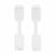 StarTech.com 3.5in (9cm) Cable Labels, 100 Pack, White, Hook-to-Hook Fastener Cable Tags, Write-On Cord Labels for Cable Management, Cord Identification Tags