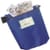 Versapak Medium Cash Bag Tamper-Evident Zip Heavyweight Material W267xD50xH267mm Blue Ref CCB1-BLS HuntOffice.co.uk