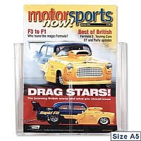 Deflecto Flatback A5 Leaflet & Brochure Holder Wall Mounted Portrait Clear