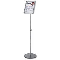 Nobo Clip Frame A4 Information Display Stand Silver 1902383