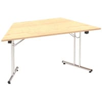 Impulse Trapezoidal Folding Table Maple W1600xD800mm
