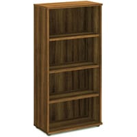 Impulse Tall Bookcase with 3 Shelves H1600mm Walnut
