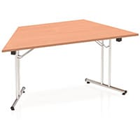 Impulse Trapezoidal Folding Table Beech W1600xD800mm