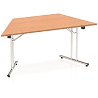 Impulse Trapezoidal Folding Table Oak W1600xD800mm