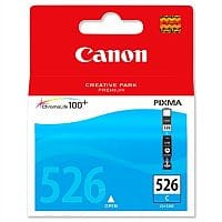 Canon CLI-526 C ( 4541B001 ) Cyan Ink Cartridge Original - for PIXMA iP4950, iX6550, MG5250, MG5350, MG6150, MG6250, MG8150, MG8250, MX715, MX885, MX895