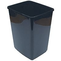 2Work 10L Swing Bin Base Only Black 10L