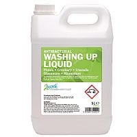2Work Anti-Bacterial Washing Up Liquid 5 Litre 2W04022