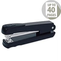 Rexel Aquarius Stapler Full Strip Throat 90mm Black