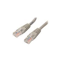 StarTech 2 m White Cat5e Snagless RJ45 UTP Patch Cable 2m Patch Cord 1 x RJ-45 Male Network 1 x RJ-45 Male Network Patch Cable Gold Plated Contact White 45PAT2MWH