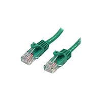 StarTech 0.5m Green Cat5e Patch Cable with Snagless RJ45 Connectors Short Ethernet Cable 0.5 m 45PAT50CMGN