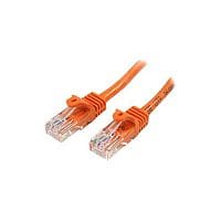 StarTech 0.5m Orange Cat5e Patch Cable with Snagless RJ45 Connectors Short Ethernet Cable 0.5 m 45PAT50CMOR