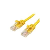StarTech 5m Yellow Cat5e Patch Cable with Snagless RJ45 Connectors Long Ethernet Cable 5 m 45PAT5MYL