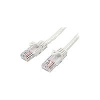 StarTech 7m White Cat5e Patch Cable with Snagless RJ45 Connectors Long Ethernet Cable 7 m 45PAT7MWH