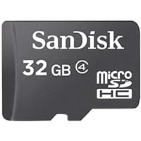 SanDisk microSDHC 32GB Class 4