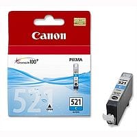 Canon CLI-521 C ( 2934B001 ) Cyan Ink Cartridge Original - for PIXMA iP3600, iP4700, MP540, MP550, MP560, MP620, MP630, MP640, MP980, MP990, MX860, MX870