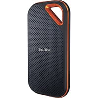 SanDisk Extreme PRO SDSSDE81-4T00-G25 4 TB Portable Solid State Drive - External - USB 3.2 (Gen 2) Type C - 2000 MB/s Maximum Read Transfer Rate - 256-bit Encryption Standard