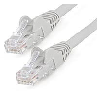 StarTech.com 10m CAT6 Ethernet Cable - LSZH (Low Smoke Zero Halogen) - 10 Gigabit 650MHz 100W PoE RJ45 10GbE UTP Network Patch Cord Snagless with Strain Relief - Grey, CAT 6, ETL Verified, 24AWG