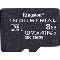 Kingston Technology Industrial 8 GB MicroSDHC UHS-I Class 10