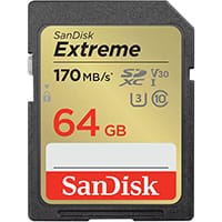 SanDisk Extreme 64 GB SDXC UHS-I Class 10