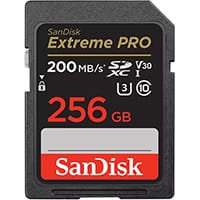 SanDisk Extreme PRO 256 GB SDXC Class 10