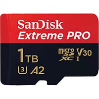 SanDisk Extreme PRO 1000 GB MicroSDXC UHS-I Class 10