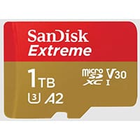 SanDisk Extreme 1024 GB MicroSDXC UHS-I Class 3