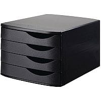 Jalema 4 Drawer Desktop Set Black 2686374299